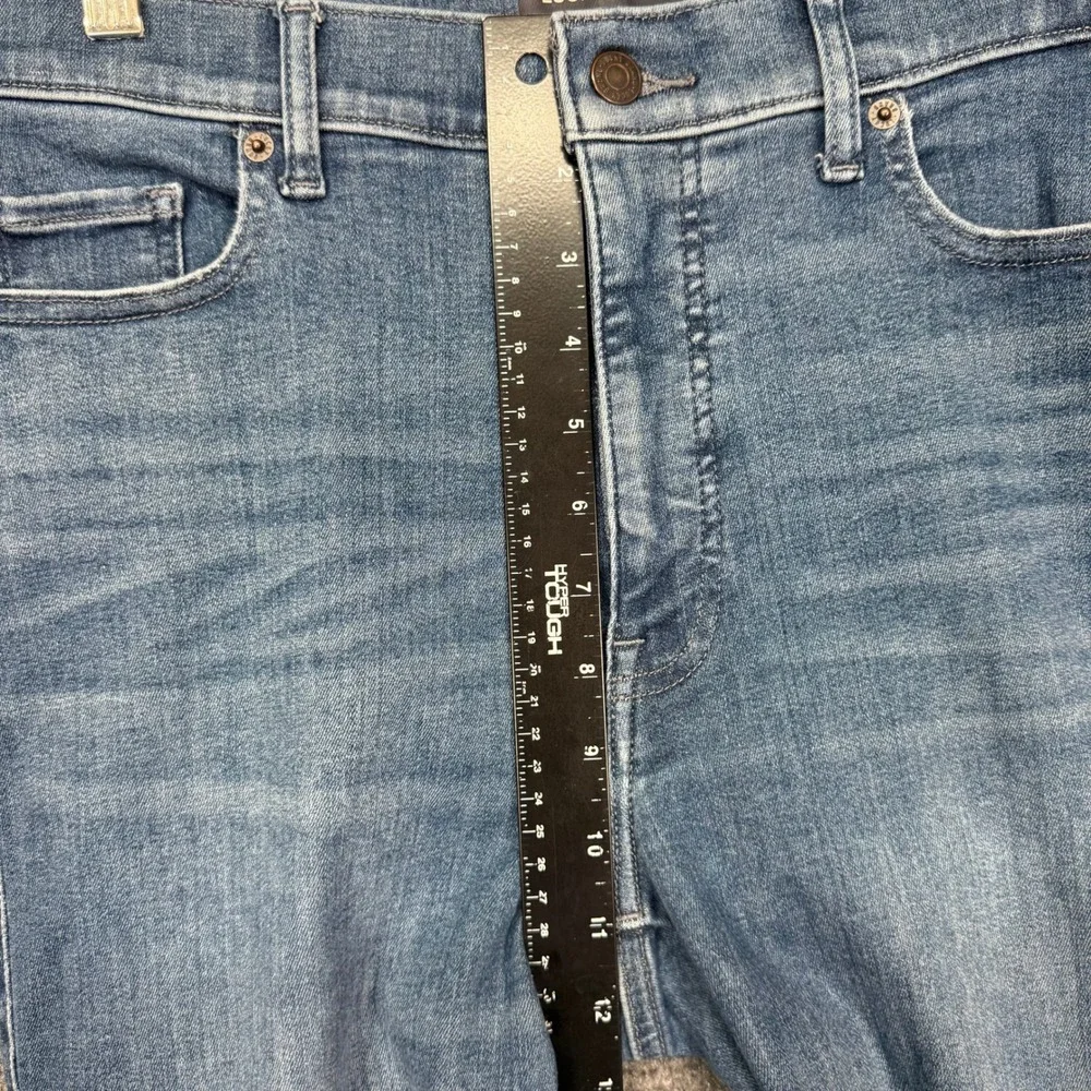 Lucky Brand Jeans Womens 30x32 Blue Uni High Rise Flare Medium Wash Stretch